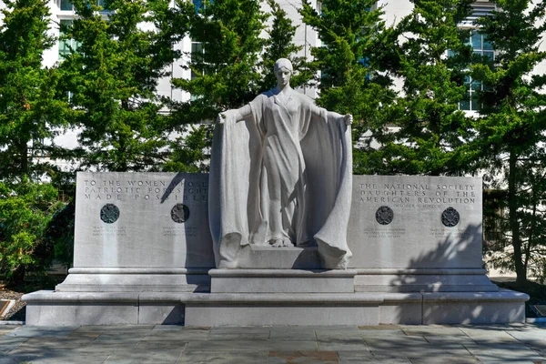 Washington Apr 2021 Monument National Society Daughters American Revolution Washington — 스톡 사진