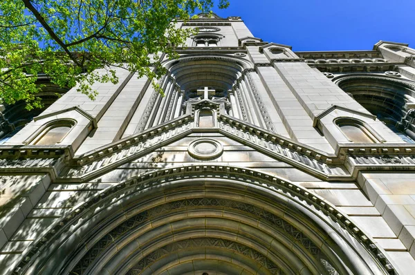 Iglesia Del Santísimo Redentor Barrio East Village Ciudad Nueva York — Foto de Stock