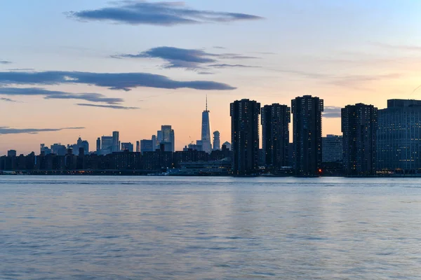 New York City April 2021 Blick Auf Midtown Manhattan Bei — Stockfoto