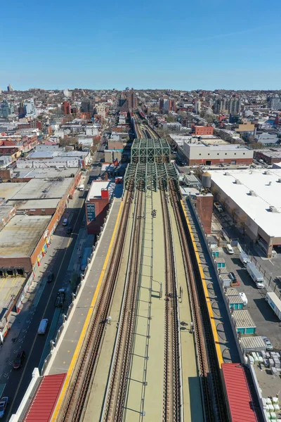 Brooklyn New York Apr 2021 Ninth Street Bridge Smith 9Th — Stock Photo, Image