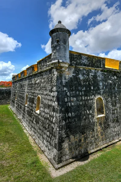 Fort San Jose Alto High One Spanish Colonial Fort Campeche — Stock Photo, Image