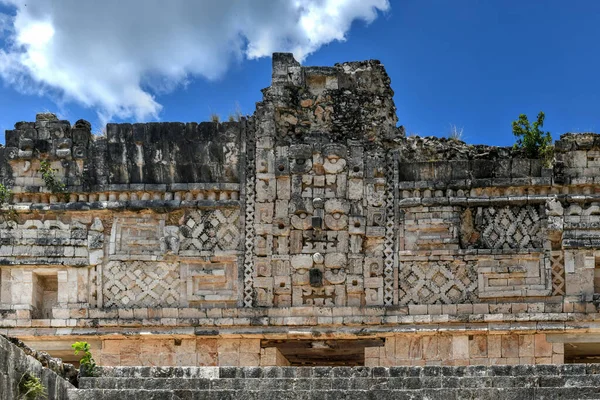 Quadrilátero Das Freiras Yucatan Uxmal México — Fotografia de Stock