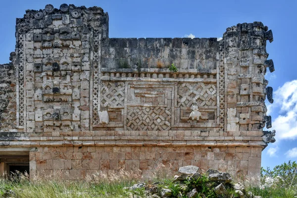 Quadrilátero Das Freiras Yucatan Uxmal México — Fotografia de Stock