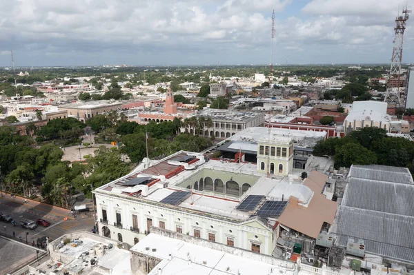 Palace Government Palacio Del Gobierno Main Square Merida Yucatan Mexico — Stock Photo, Image