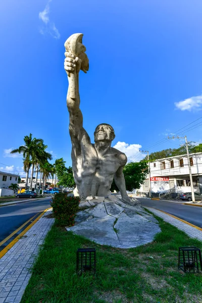 Campeche Mexico May 2021 Monument Resurgence Campeche Mexico Located Campeche — Stock Photo, Image