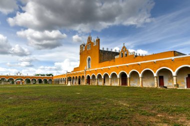 San Antonio Padua Manastırı Izamal, Yucatan Yarımadası, Meksika.