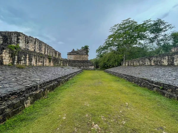 Balam Maya Archeologische Site Maya Ruins Yucatan Peninsula Mexico — Stockfoto