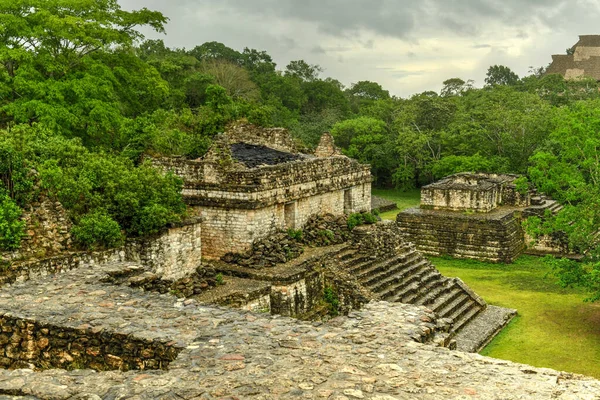 Sítio Arqueológico Balam Mayan Maya Ruins Península Yucatán México — Fotografia de Stock