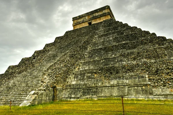 Pyramide Kukulkan Chichen Itza Ancienne Ville Maya Dans Région Yucatan — Photo