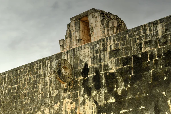 Gran Corte Baile Chichén Itzá Sitio Arqueológico Yucatán México — Foto de Stock