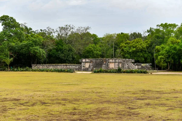 Plateforme Venus Sur Grande Plaza Chichen Itza Une Grande Ville — Photo