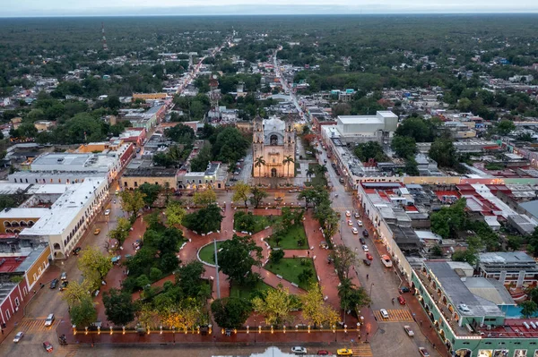 Merida Mexico May 2021 Cathedral San Gervasio Historic Church Valladolid — Stock Photo, Image