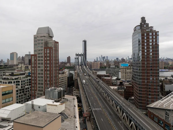 Ciudad Nueva York Junio 2021 Vista Panorámica Manhattan Desde Brooklyn —  Fotos de Stock