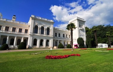 Livadia Sarayı, Kırım, Ukrayna. son Rus Çarı, nicholas II ve ailesiyle Livadiya İlçesi, Güney Ukrayna Kırım'da bir yaz geri çekilme.