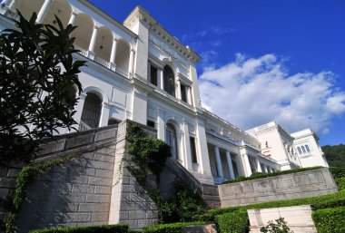 Livadia Sarayı, Kırım, Ukrayna. son Rus Çarı, nicholas II ve ailesiyle Livadiya İlçesi, Güney Ukrayna Kırım'da bir yaz geri çekilme.