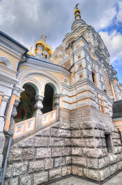 Catedral de Alexander Nevsky, Yalta, Crimeia — Fotografia de Stock