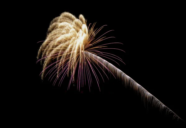 Coney Island Beach Fireworks — Stock Photo, Image