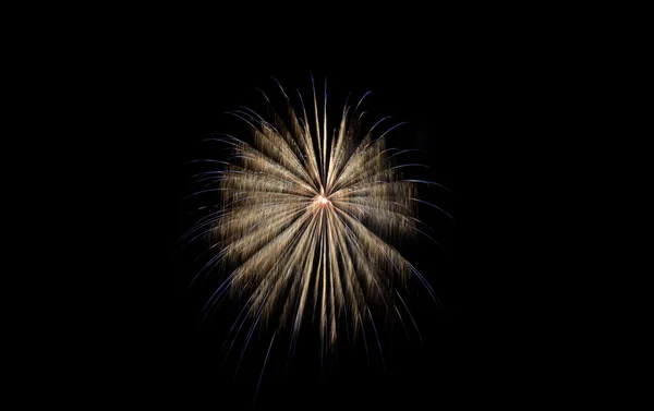 Coney island strand vuurwerk — Stockfoto