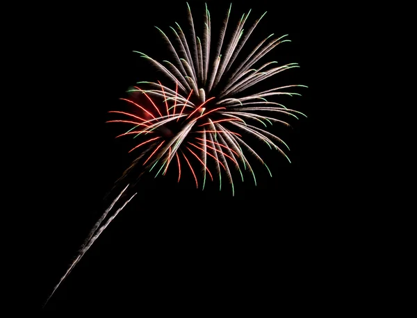 Coney Island Beach Fireworks — Stock Photo, Image