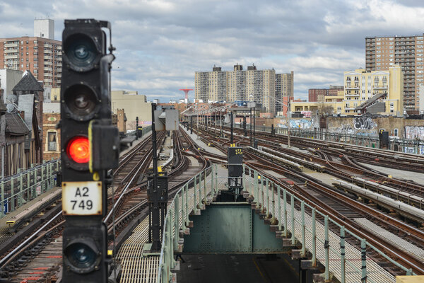 Brighton Beach Subway Station, New York