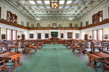 Texas Senate Chamber, Austin Texas clipart
