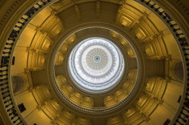 Texas state capitol rotunda, austin, Teksas