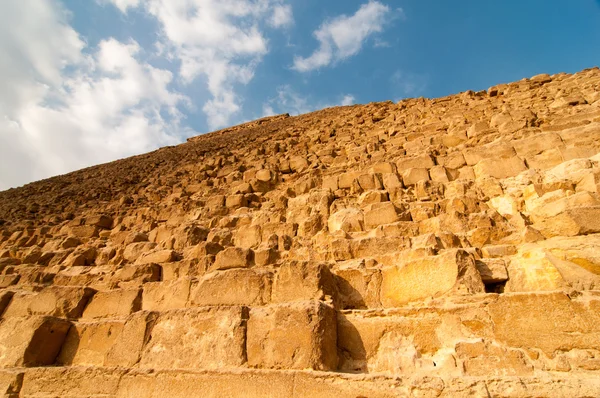 Pirámides egipcias de la meseta de Giza, El Cairo —  Fotos de Stock