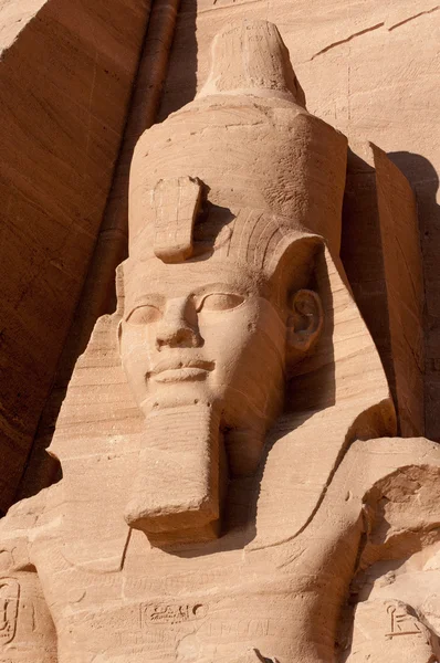 Abu Simbel on the border of Egypt and Sudan — Stock Photo, Image