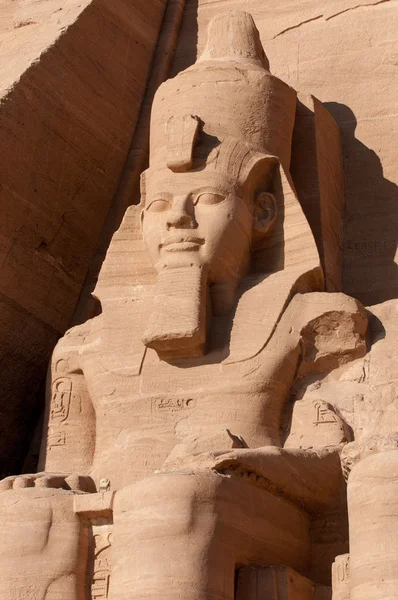 在埃及和苏丹边界的阿布辛波古庙 — 图库照片