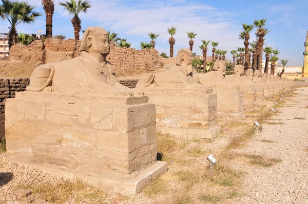 Karnak Temple - Luxor, Egypt, Africa — Stock Photo, Image