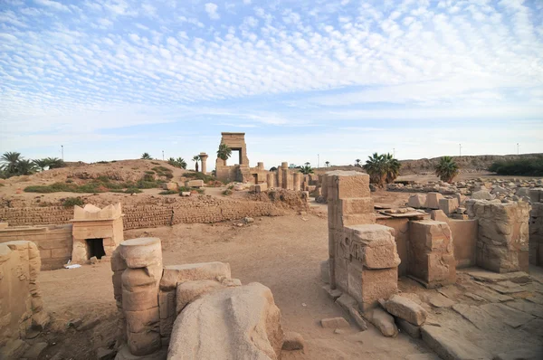 卡纳克神庙-卢克索，埃及非洲 — 图库照片