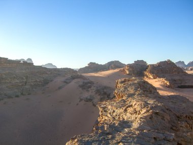 Wadi rum çöl, jordan