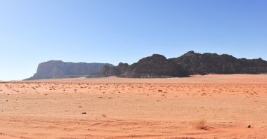 Wadi rum çöl, jordan