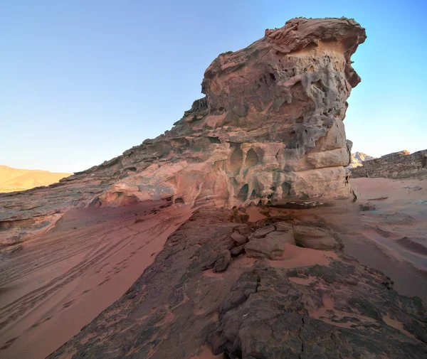 Wadi Rum deserto, Jordânia — Fotografia de Stock