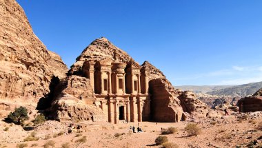 reklam deir, Manastırı Tapınak, petra, jordan