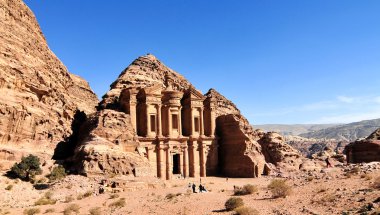 Ad Deir, The Monastery Temple, Petra, Jordan clipart