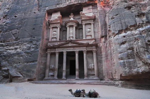 Al Khazneh - Tesouro, Petra — Fotografia de Stock
