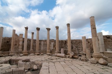 kalıntıları: jerash, jordan