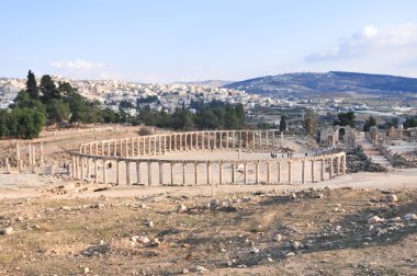 Oval forum -: jerash, jordan