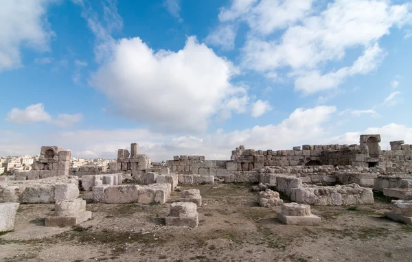 Římské ruiny pevnosti - amman, Jordánsko — Stock fotografie