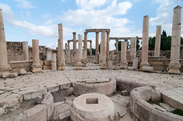 Ruines de Jerash, Jordanie — Photo