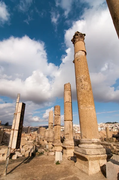 Ruinen von jerash, jordanisch — Stockfoto