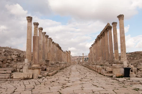 Cardo Maximus de Jerash, Jordania —  Fotos de Stock
