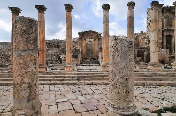 Ruins of Jerash, Jordan — Stock Photo, Image