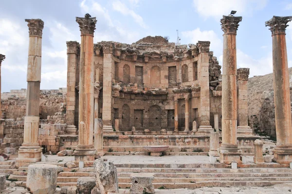 Nymphaeum - jerash, jordanisch — Stockfoto