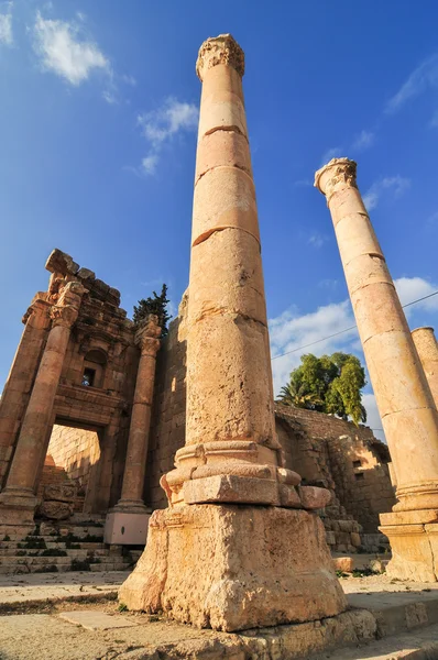 Ruinerna av jerash, Jordanien — Stockfoto