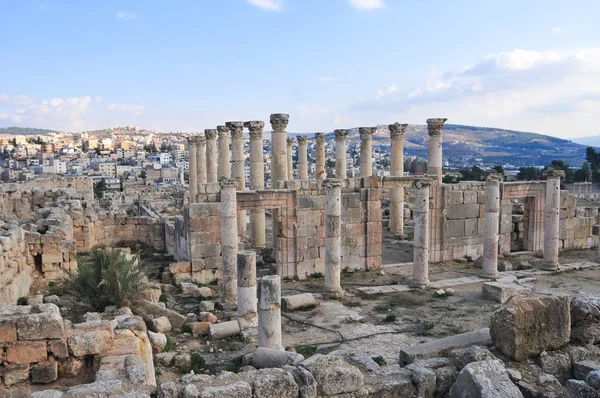 Starożytne ruiny jerash, jordan — Zdjęcie stockowe