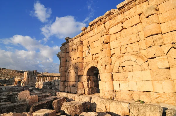 Antike Ruinen aus Jerash, Jordanien — Stockfoto