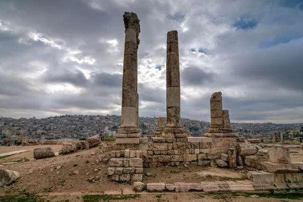 Chrám hercules - amman, Jordánsko — Stock fotografie