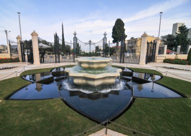 Bahai Gardens - Haifa, Israel clipart